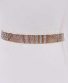 Classic Rhinestone Chain Belt