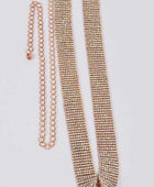 Classic Rhinestone Chain Belt