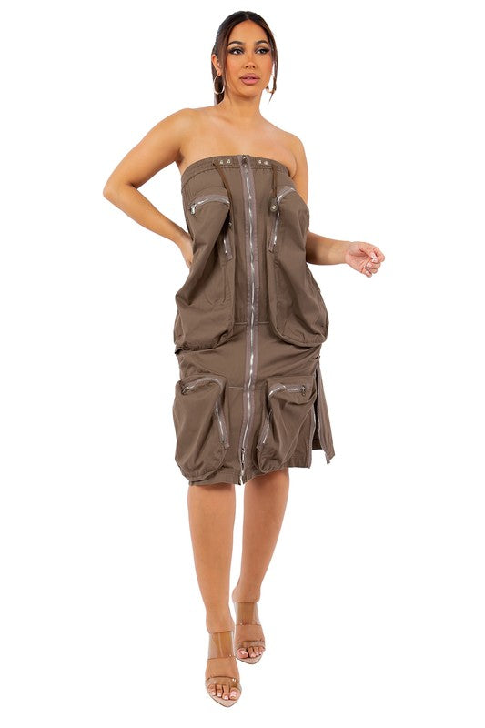 TAKE YOUR TIME MAXI TWO WAY DRESS - Body By J'ne