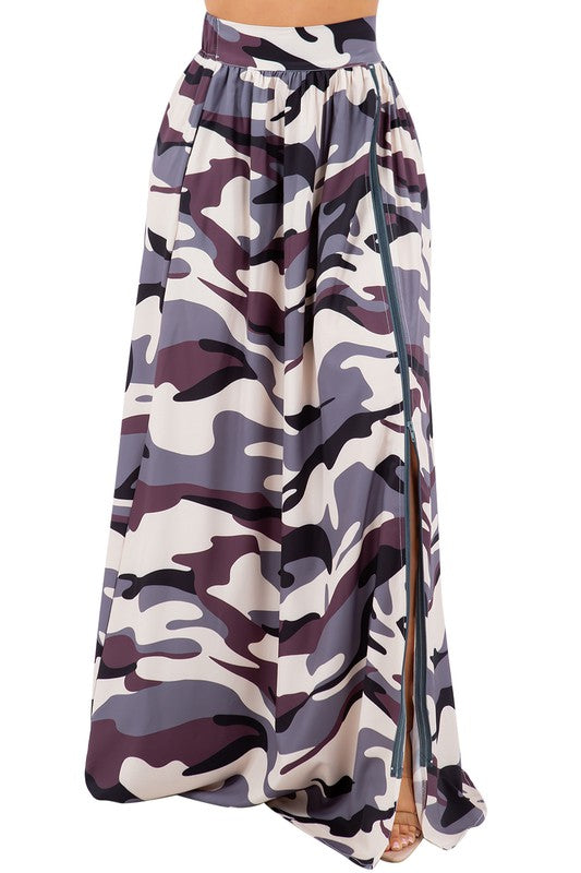 SOMEWHERE OUT THERE MAXI SKIRT - Body By J'ne