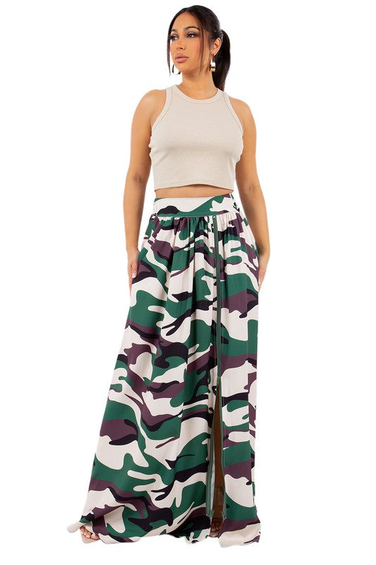 SOMEWHERE OUT THERE MAXI SKIRT - Body By J'ne
