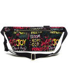 Multi Graffiti Fanny Bag Waist Bag