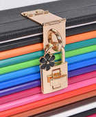 Iconic Locket Color Pencil Box Clutch