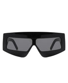 Rectangle Oversize Square Flat Top Sunglasses