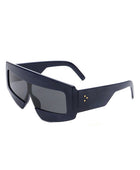 Rectangle Oversize Square Flat Top Sunglasses