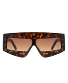 Rectangle Oversize Square Flat Top Sunglasses