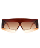 Rectangle Oversize Square Flat Top Sunglasses