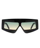 Rectangle Oversize Square Flat Top Sunglasses