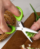 Multi-layer Kitchen Scissors Stainless Steel Cutting Knife