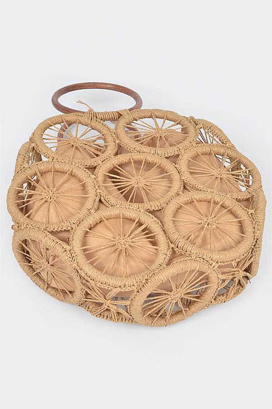 Weaved Cording Summer Clutch - Body By J'ne