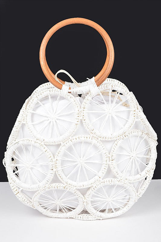 Weaved Cording Summer Clutch - Body By J'ne