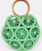 Weaved Cording Summer Clutch