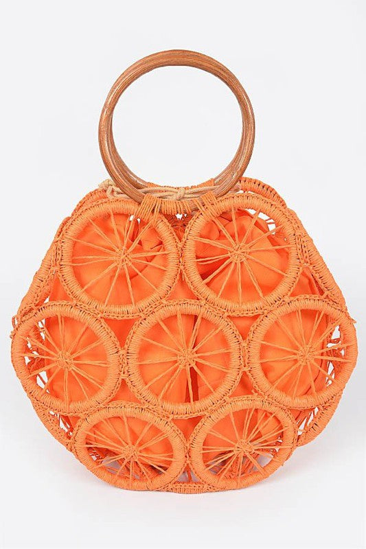 Weaved Cording Summer Clutch - Body By J'ne