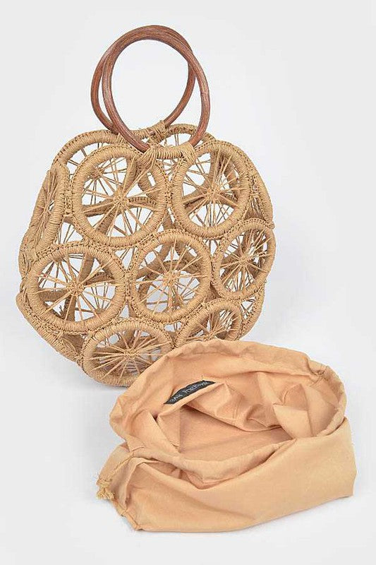 Weaved Cording Summer Clutch - Body By J'ne