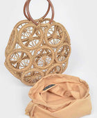 Weaved Cording Summer Clutch