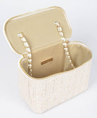 Straw Cosmetic Box Swing Bag