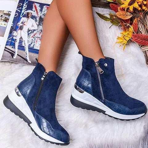 Jessica wedge-heeled Martin boots - Body By J'ne
