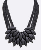 Iconic Mesh Chain Statement Necklace