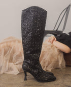 OASIS SOCIETY Jewel - Knee High Sequin Boots