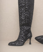 OASIS SOCIETY Jewel - Knee High Sequin Boots