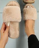 Plush Cotton Slippers