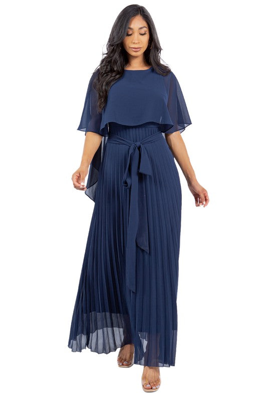 CHIFFON MAXI DRESS - Body By J'ne