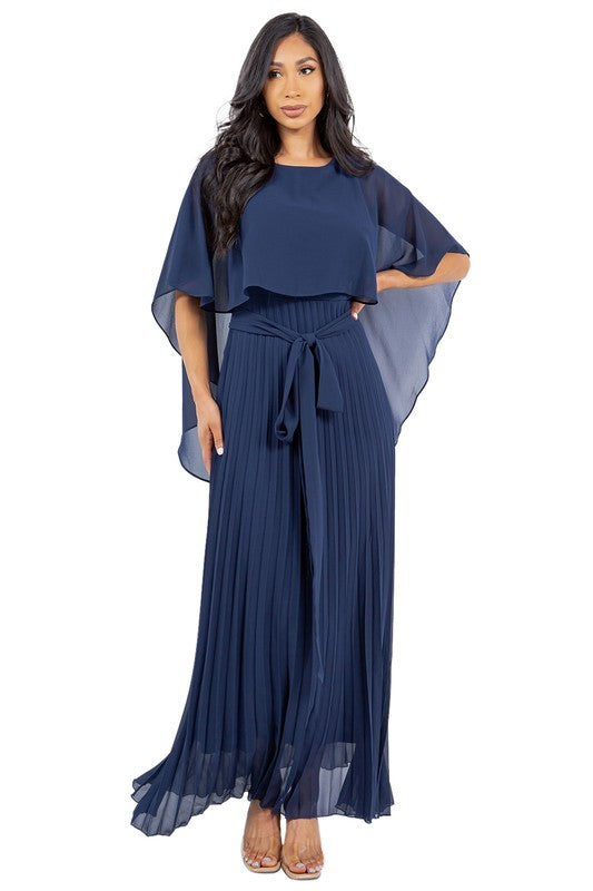 CHIFFON MAXI DRESS - Body By J'ne