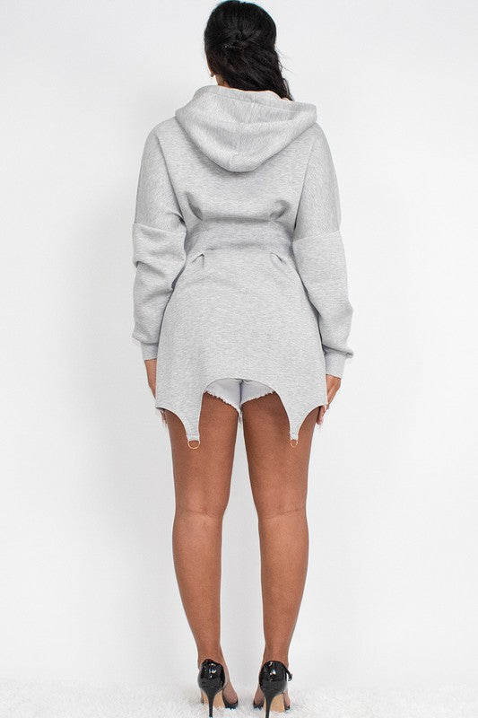 Casual Hoodie Dress - Body By J'ne
