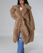 Fuzzy Fur Winter Heavy Jacket