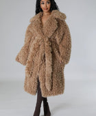 Fuzzy Fur Winter Heavy Jacket