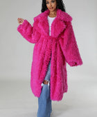 Fuzzy Fur Winter Heavy Jacket