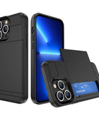 Suitable For IPhone14 Max Slide Card Phone Case