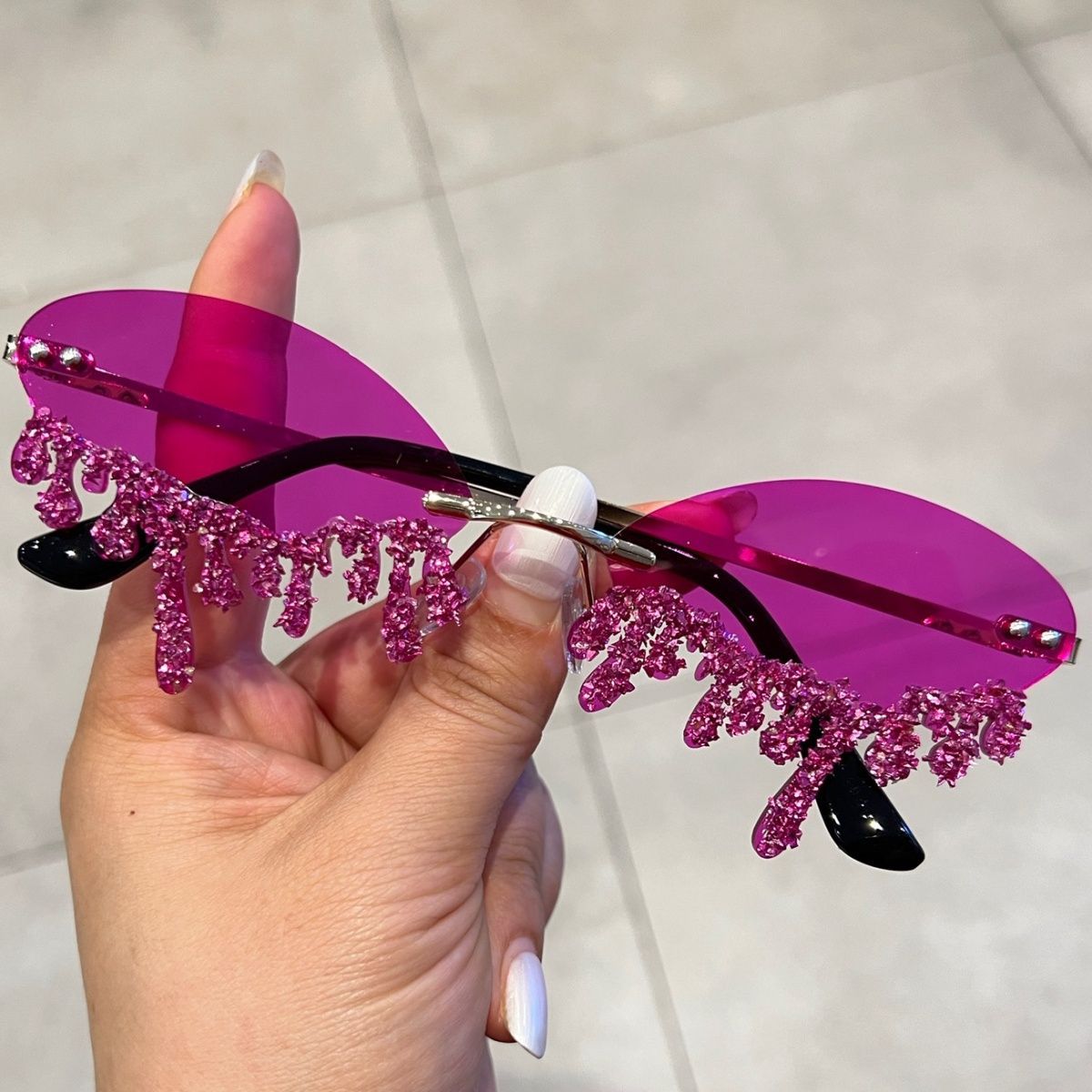 Retro Tears Sunglasses