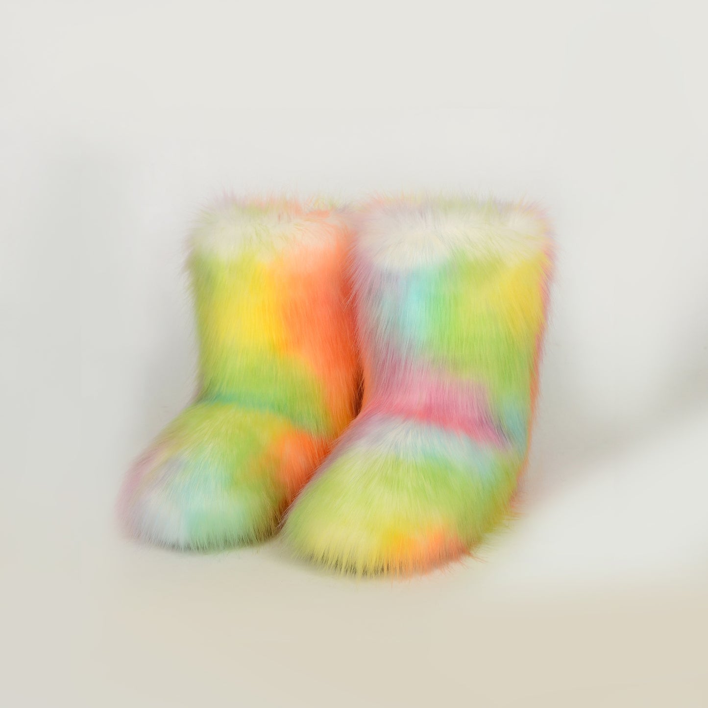 Thermal Fuzzy Platform Boots - Body By J'ne