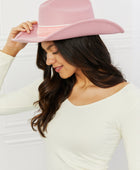 Western Cutie Cowboy Hat in Pink - Body By J'ne