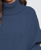 Turtleneck Long Sleeve Sweater