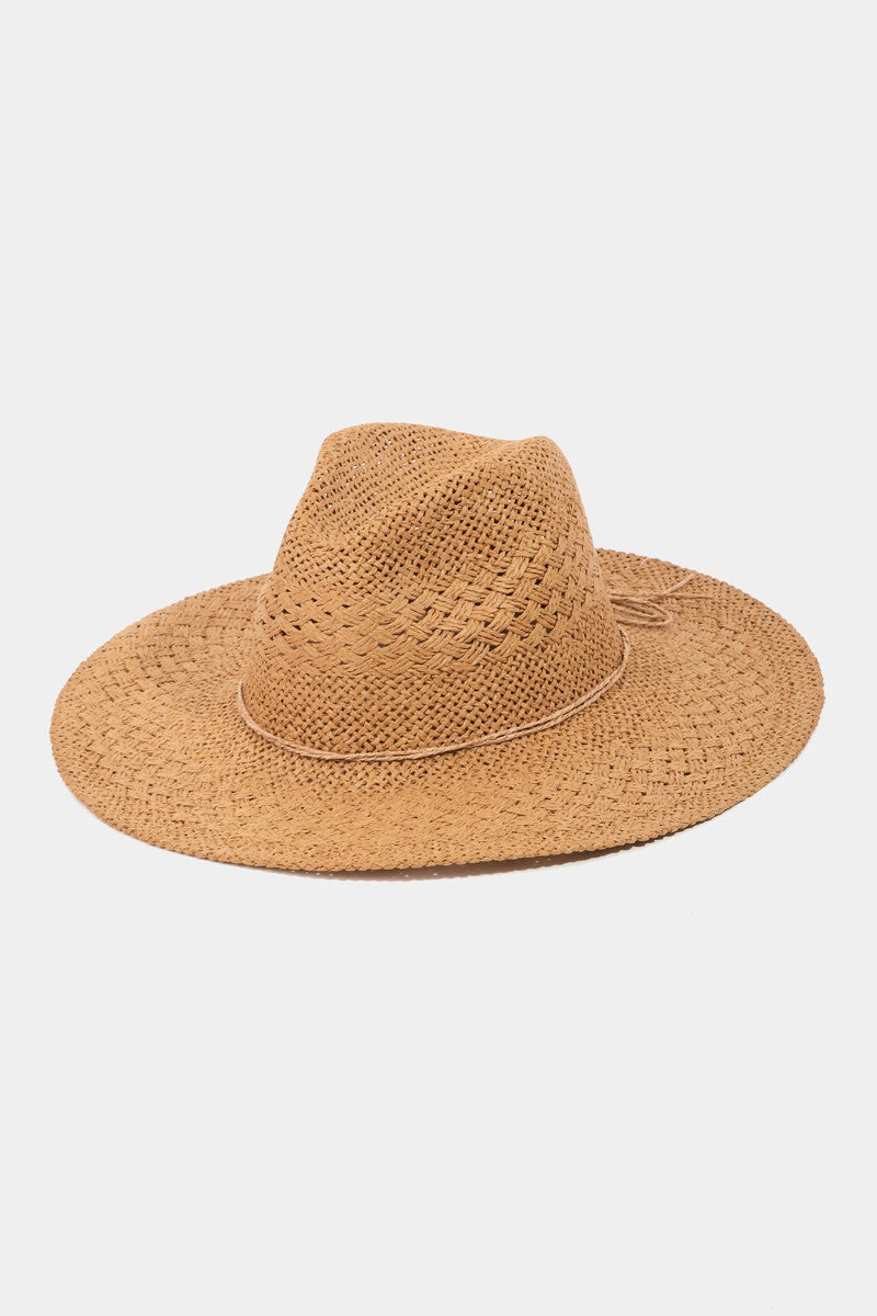 Straw Braided Sun Hat - Body By J'ne