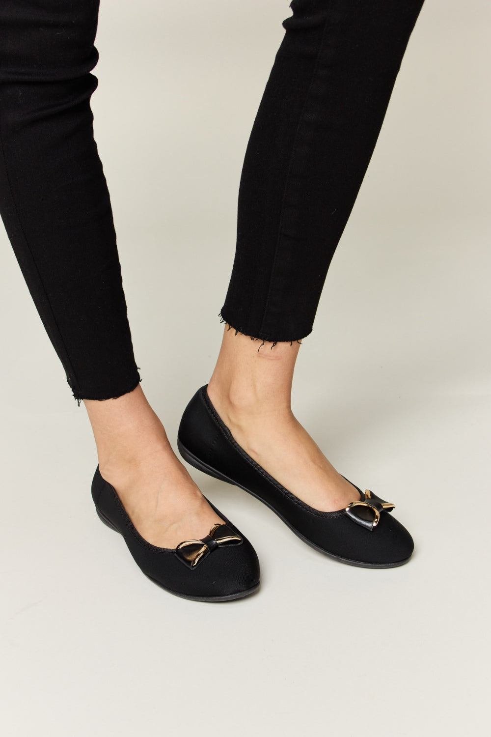 Metal Buckle Flat Loafers - Body By J'ne