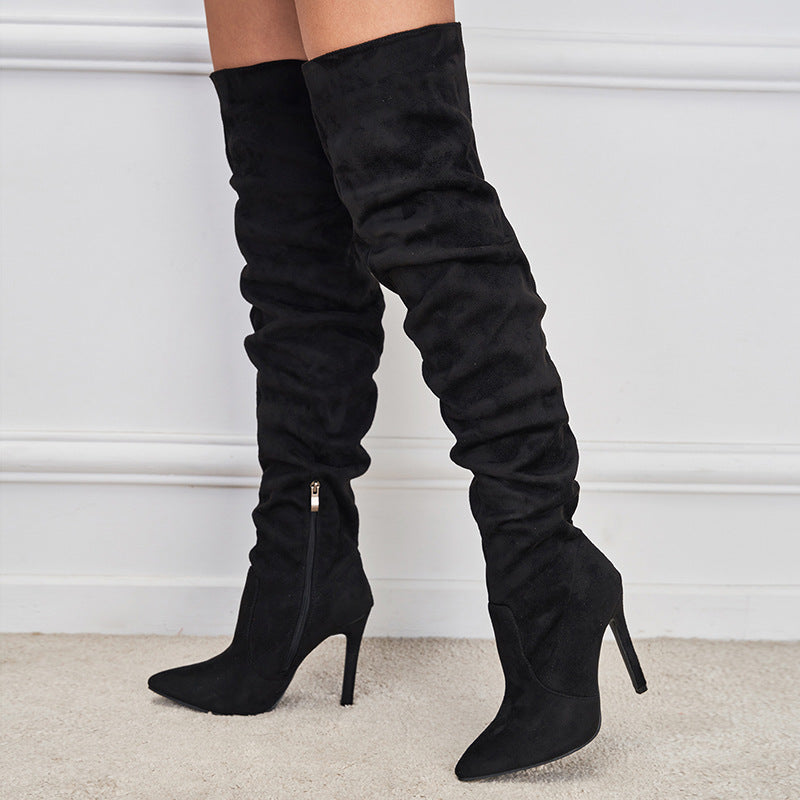 The Italy Over The Knee Boots - Body By J'ne