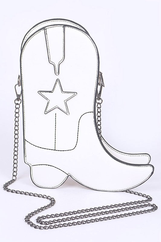Cowboy Boots Iconic Swing Bag - Body By J'ne