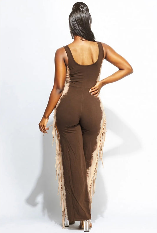 Fringey Jumpsuit - Body By J'ne
