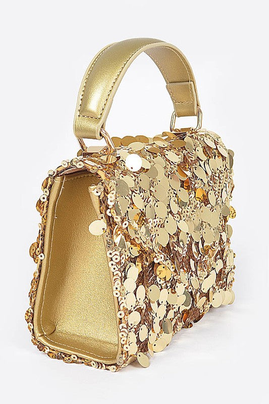 Sequins Crossbody Swing Bag - Body By J'ne