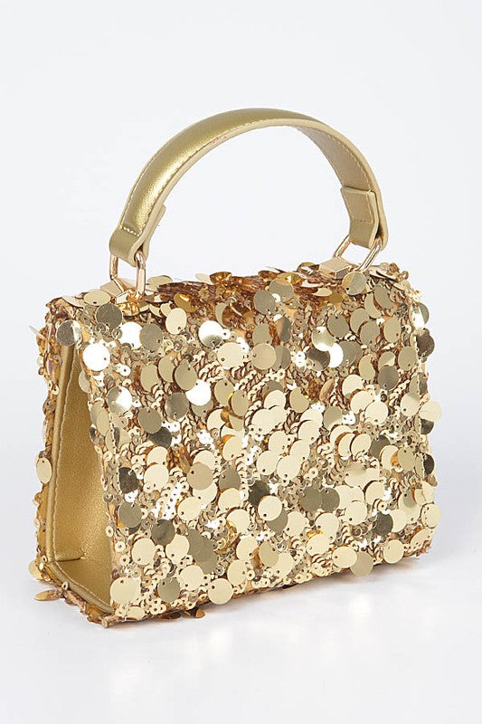 Sequins Crossbody Swing Bag