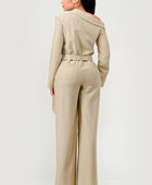 Savannah Elegance Trench Jumpsuit