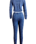 SHOWSTOPPER 2PC SWEATER PANTS SET