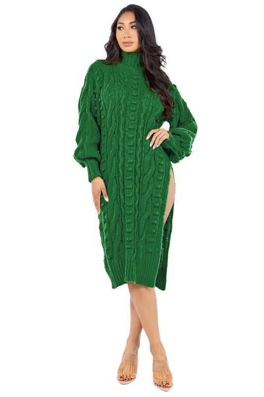 INTENTIONS SWEATER DRESS - Body By J'ne