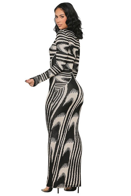 WILD PARTY MAXI  DRESS - Body By J'ne