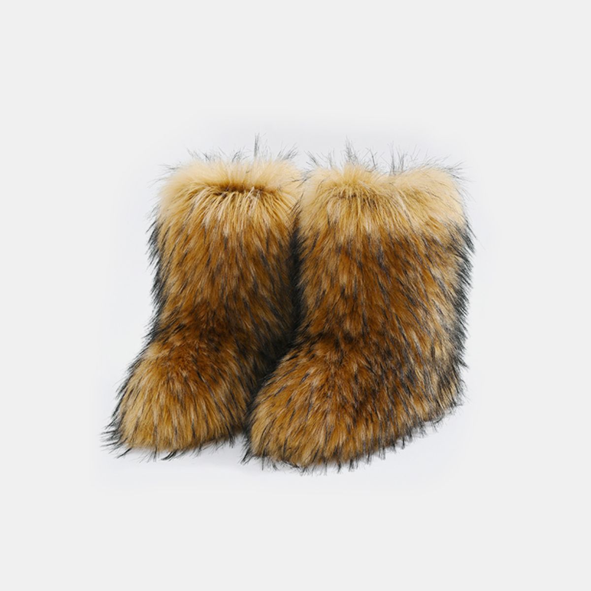 Thermal Fuzzy Platform Boots - Body By J'ne