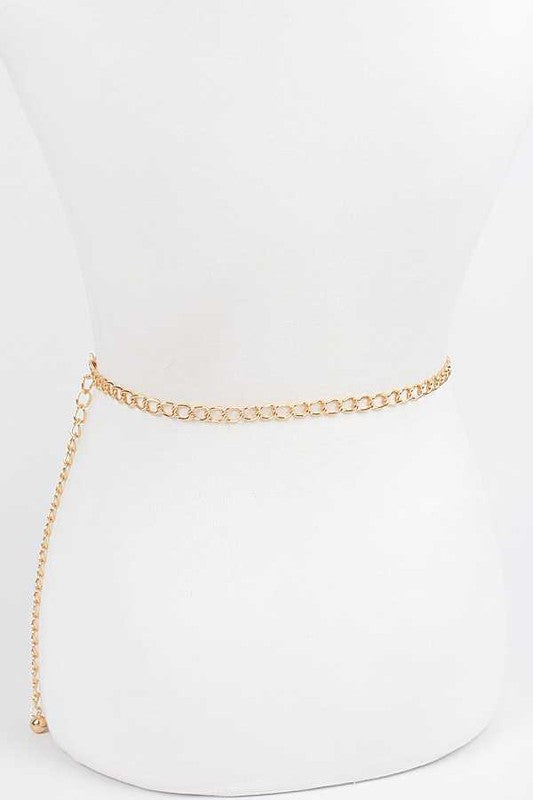 Bejewel Statement Chain Belt - Body By J'ne