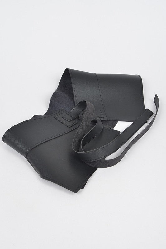Iconic Faux Leather Skirt Tie Belt - Body By J'ne